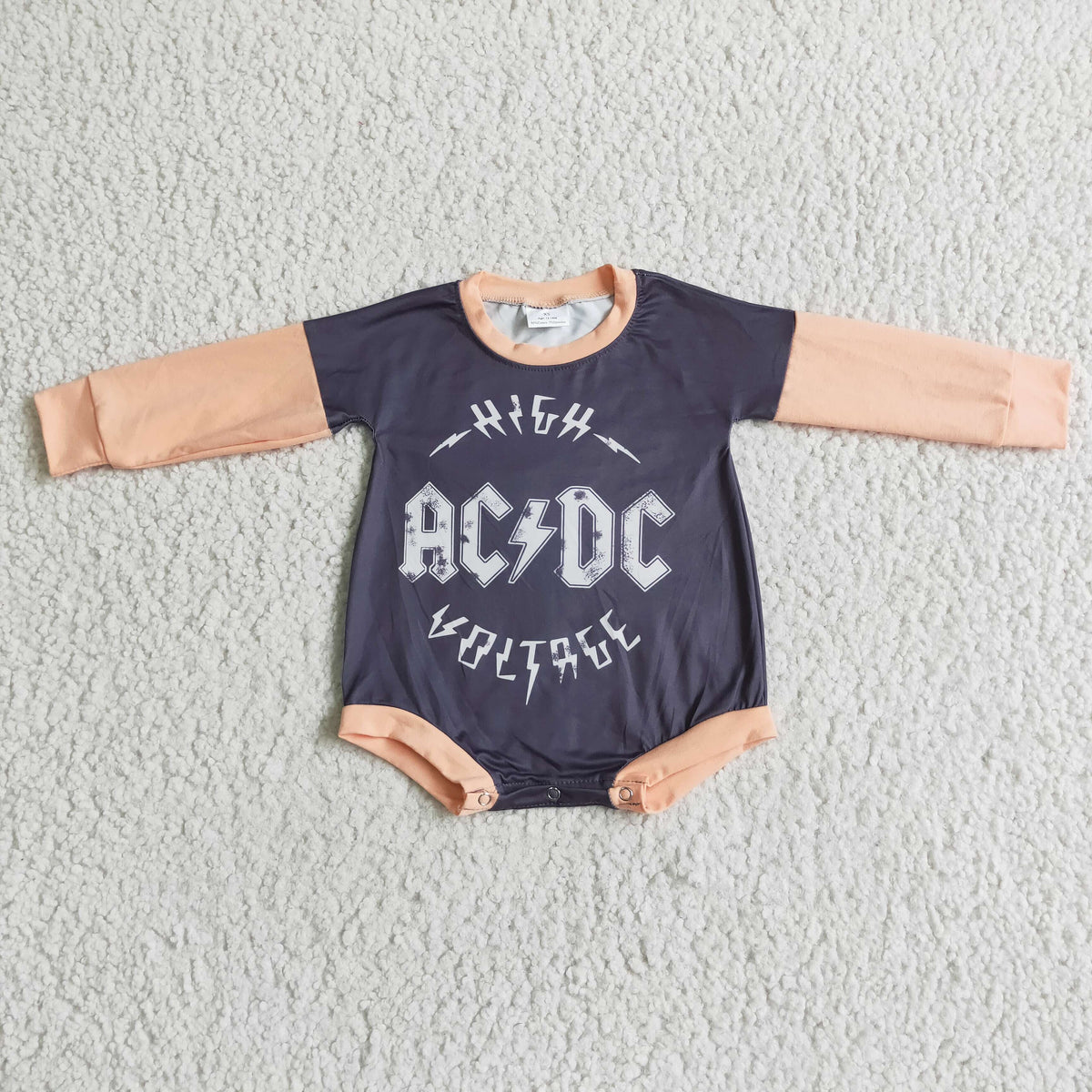 LR0011 Fashion Baby Girls Bummies Romper