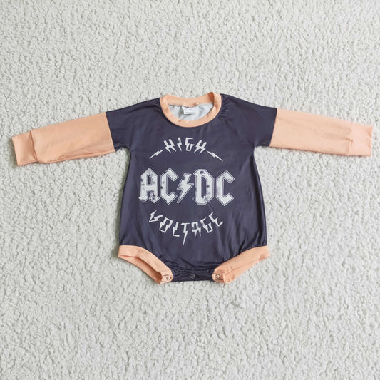 LR0011 Fashion Baby Girls Bummies Romper