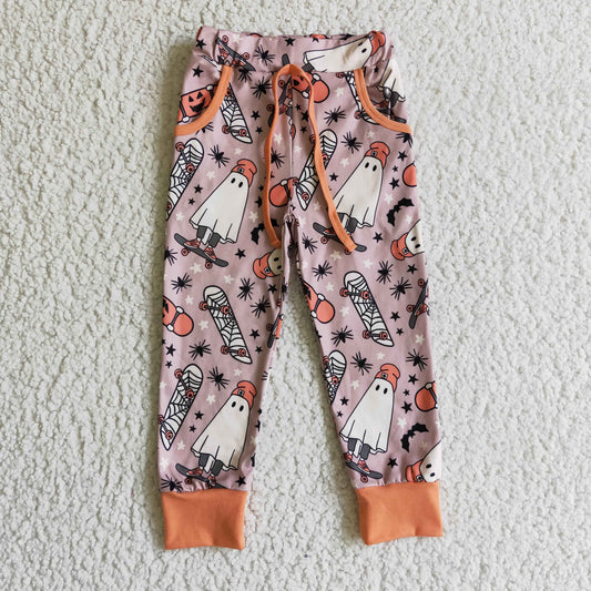 P0024 Halloween Ghost Boys Pants