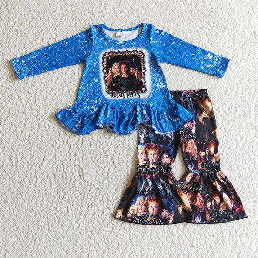 GLP0206 Blue Bleach Halloween Girls Cartoon Outfits