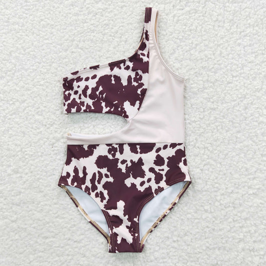 S0129 Leopard Print Bathing Suits Swimsuits