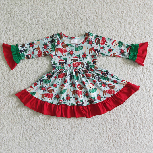 Christmas Baby Girls Twirl Dress