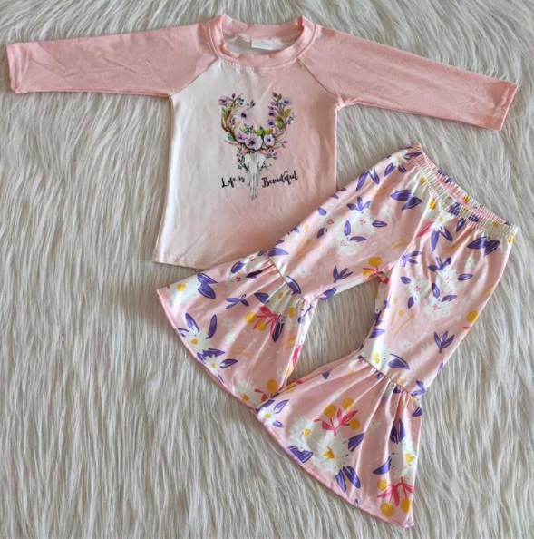 Life Is Beautiful Floral Girls Set