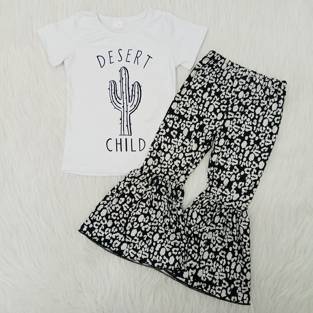 A4-16 Cactus Black Baby Girls Outfits