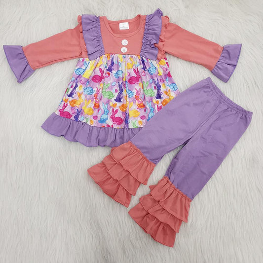 Easter Baby Girls Colorful Set