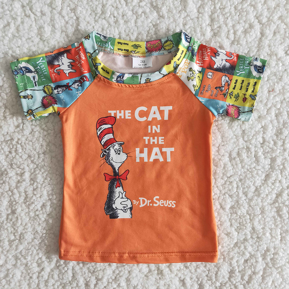 Boys Dr Orange Short Sleeve T-shirts