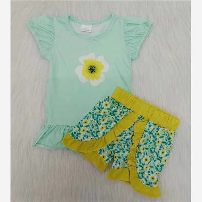 C9-2 $2.99 Spring Flower Green Kids Set