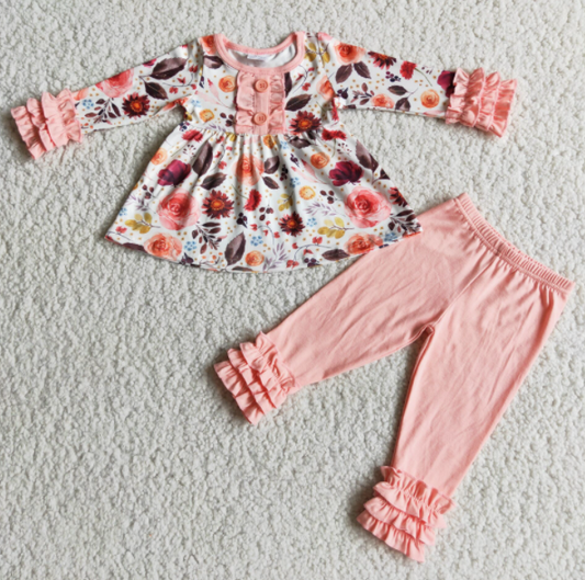 Floral Print Kids Set