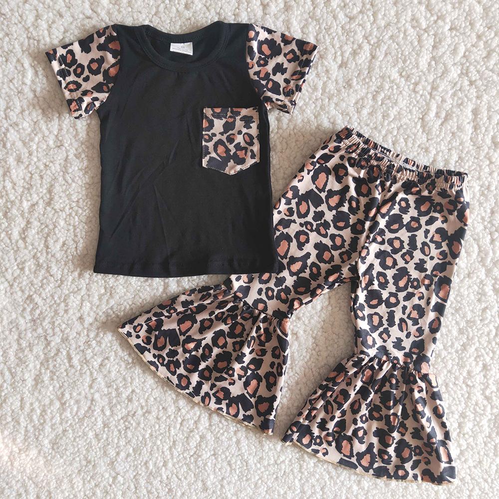 Leopard Print Pocket Black Outfits