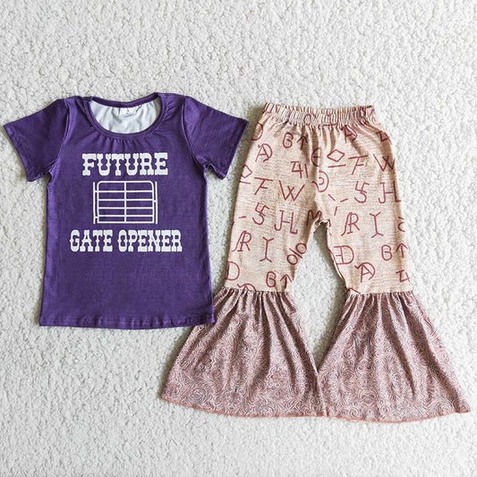 Purple Future Gate Opener Girls Outfits