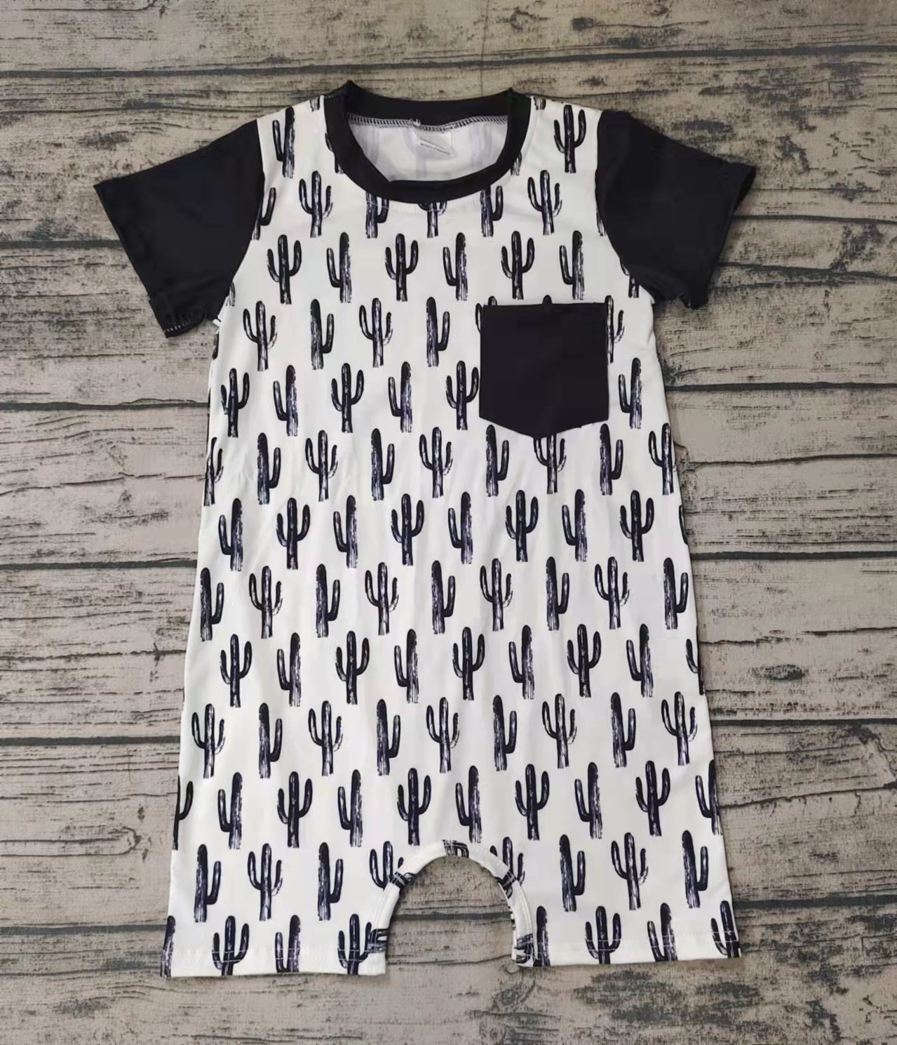 SR0017 Boys Cactus Romper